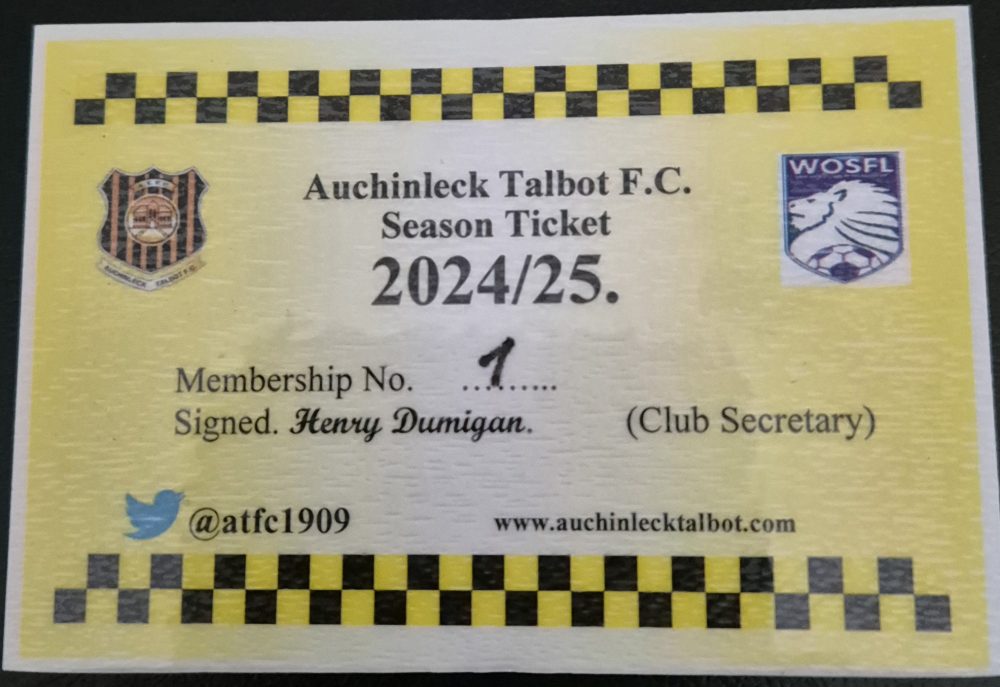Auchinleck Talbot Weekly Newsletter – Mon 27 May 2024 (updated 28 May)