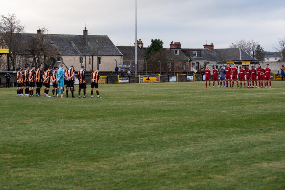 Talbot v Forth Wanderers 18th Jan 2025 Sponsors Man of the Match Awards